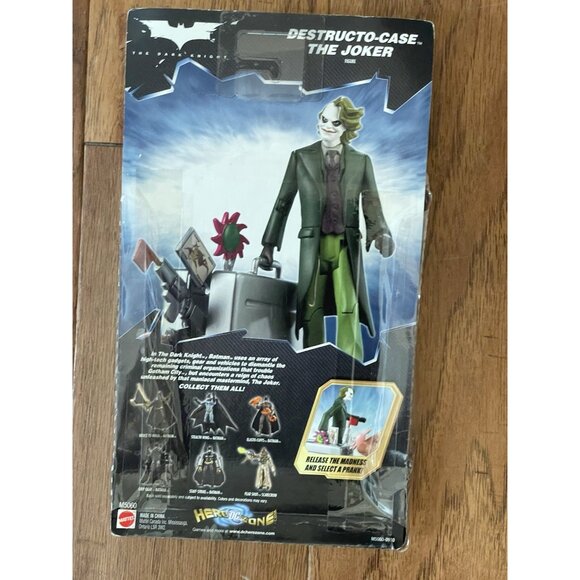Destructo-case The Joker Dark Knight DC Hero Zone Figure 2007 Mattel - Picture 2 of 2